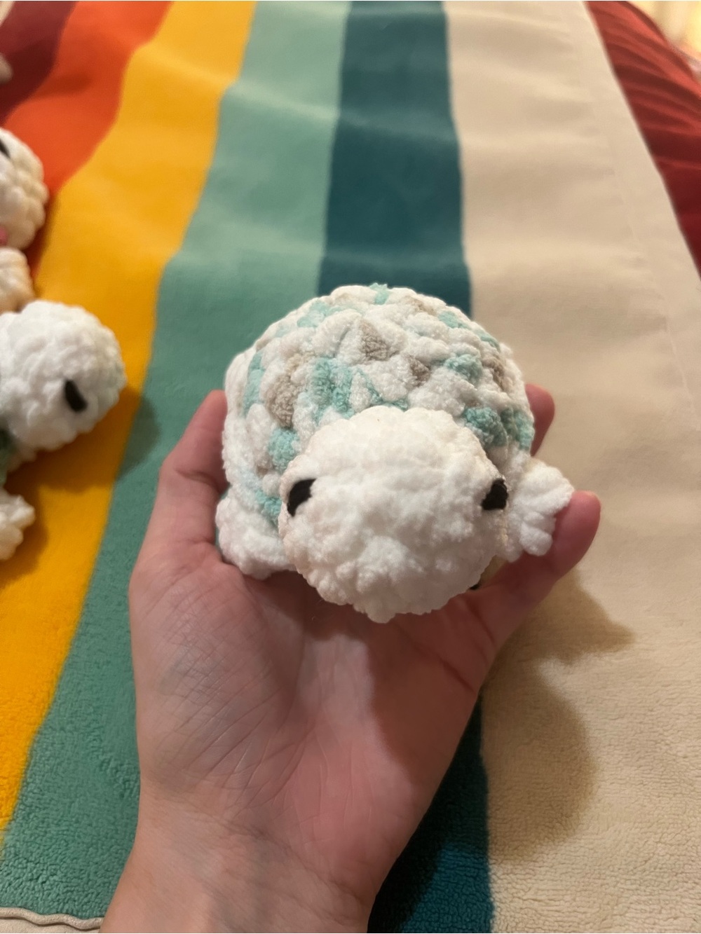 Plush Crocheted Turtle 🐢 - Picture 6 of 8
